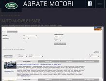 Tablet Screenshot of agratemotori2.it